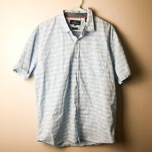 MB Michael Brandon Flamingo Print Button Down